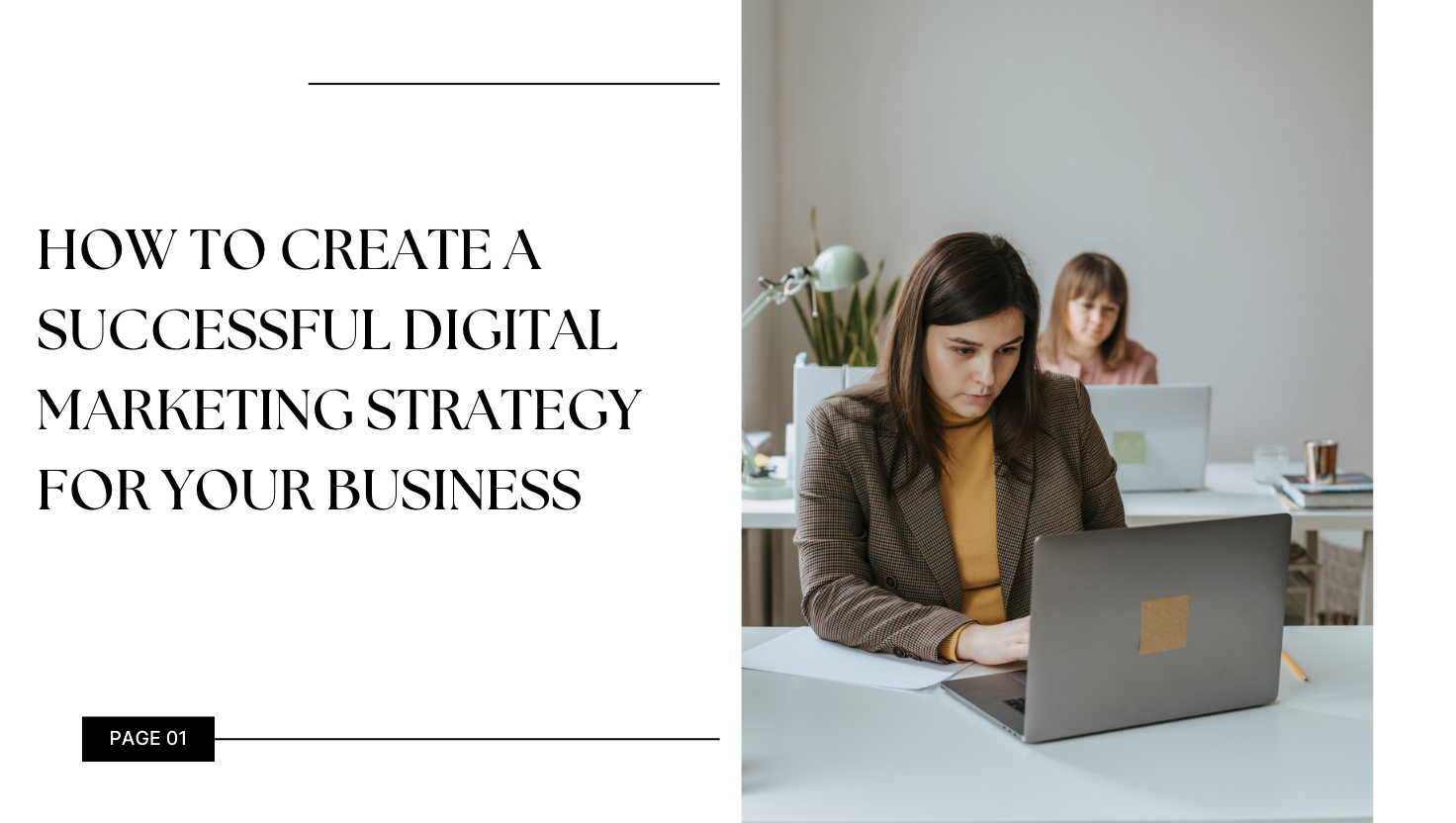 steps to create a digital marketing strategy